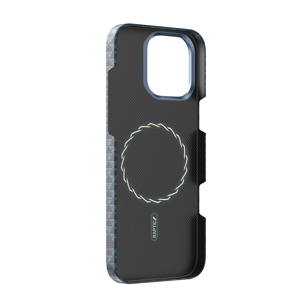 iPhone 16 Pro Magsafe Raptic Aramid Skin Origin Serisi Kılıf iPhone 16 Pro Magsafe Raptic Aramid Skin Origin Serisi Kılıf